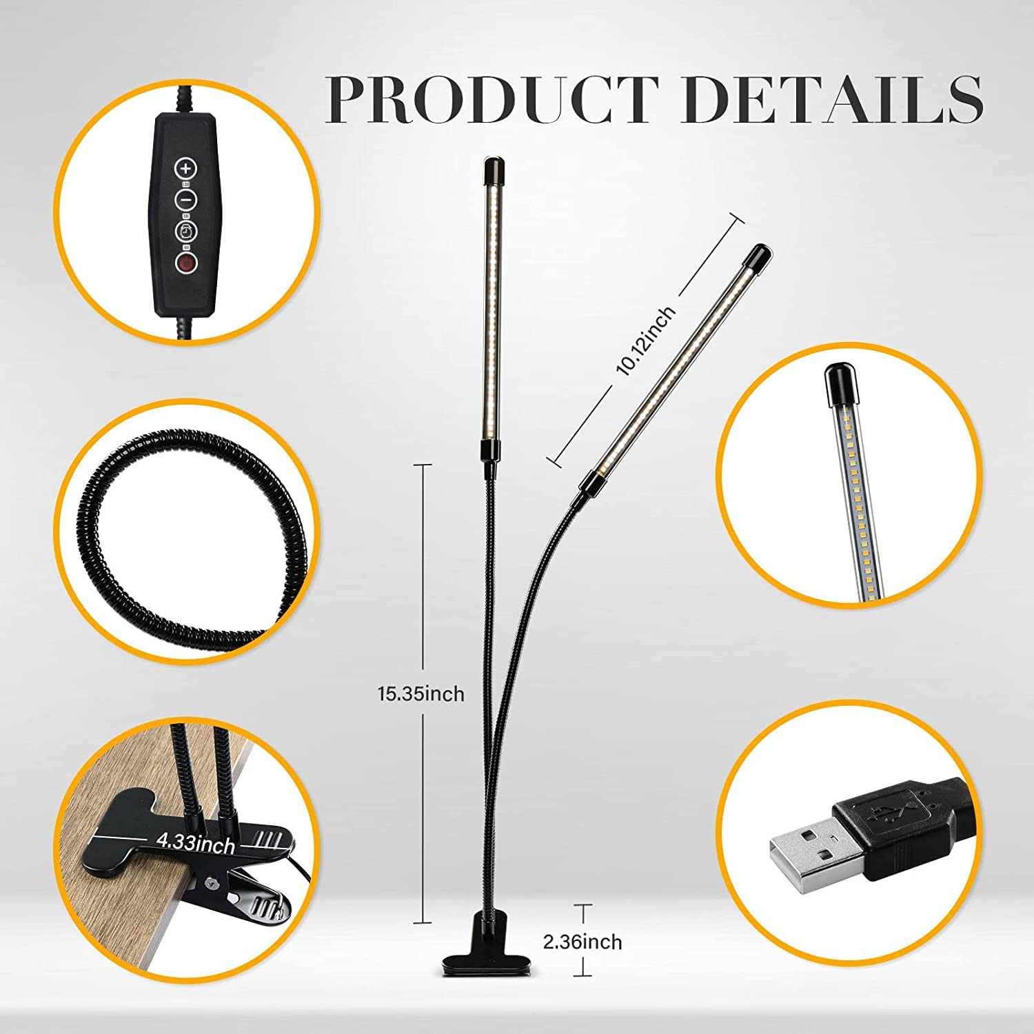 Foto 4 pulgar | Luz Led De Cultivo Ipower De Espectro Completo Para Plantas De Interior - Venta Internacional.