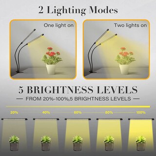 Foto 5 | Luz Led De Cultivo Ipower De Espectro Completo Para Plantas De Interior - Venta Internacional.