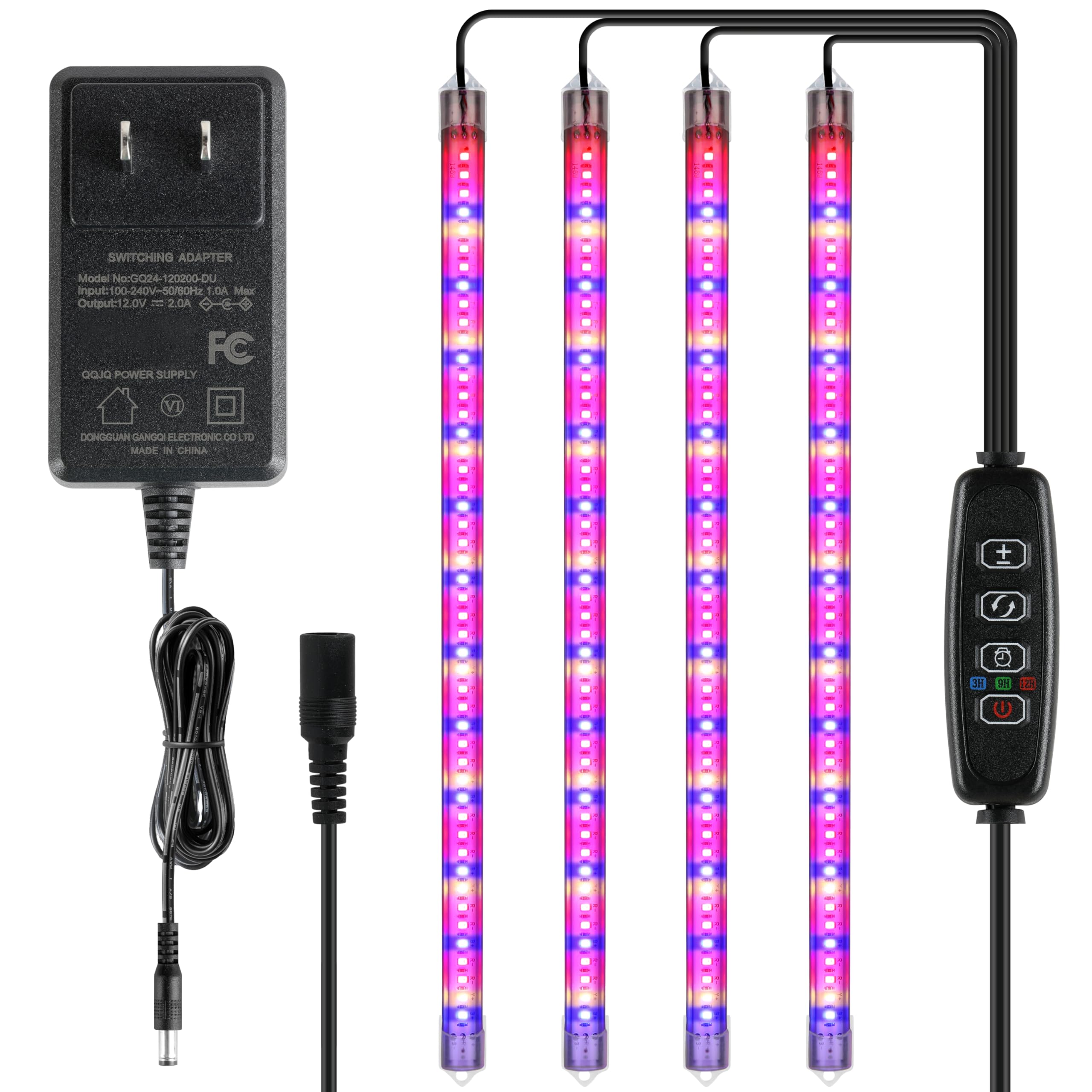 Foto 1 | Luces Led De Cultivo Ipower De 60 W De Espectro Completo Con Temporizador 3/9/12 H - Venta Internacional.