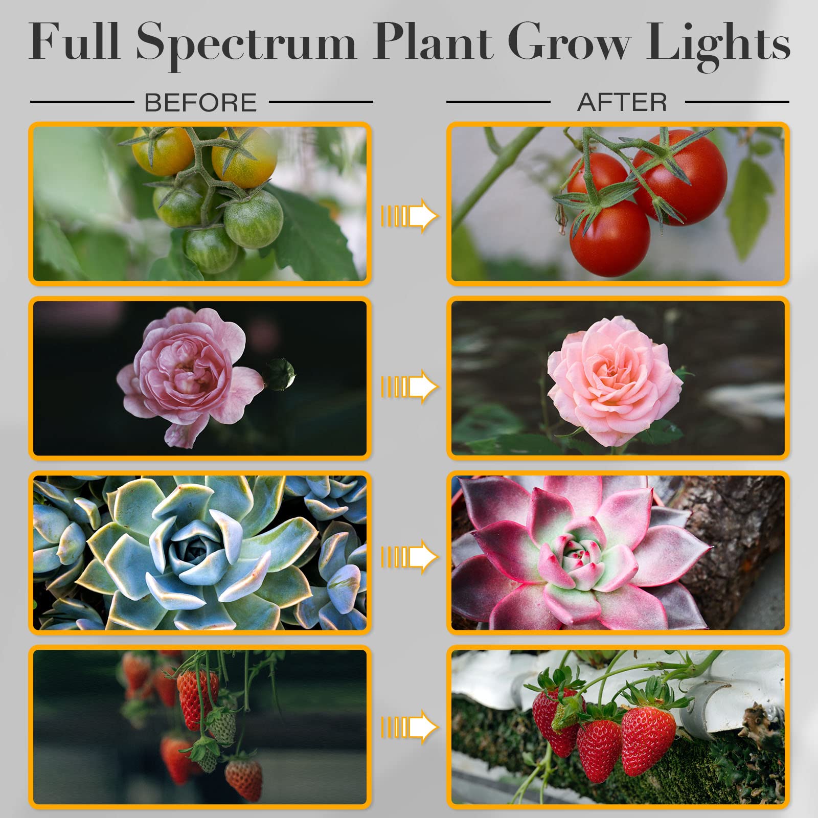 Foto 7 pulgar | Tiras De Luz Led Para Cultivo Ipower Full Spectrum, 2 Tubos, 1 Paquete - Venta Internacional.
