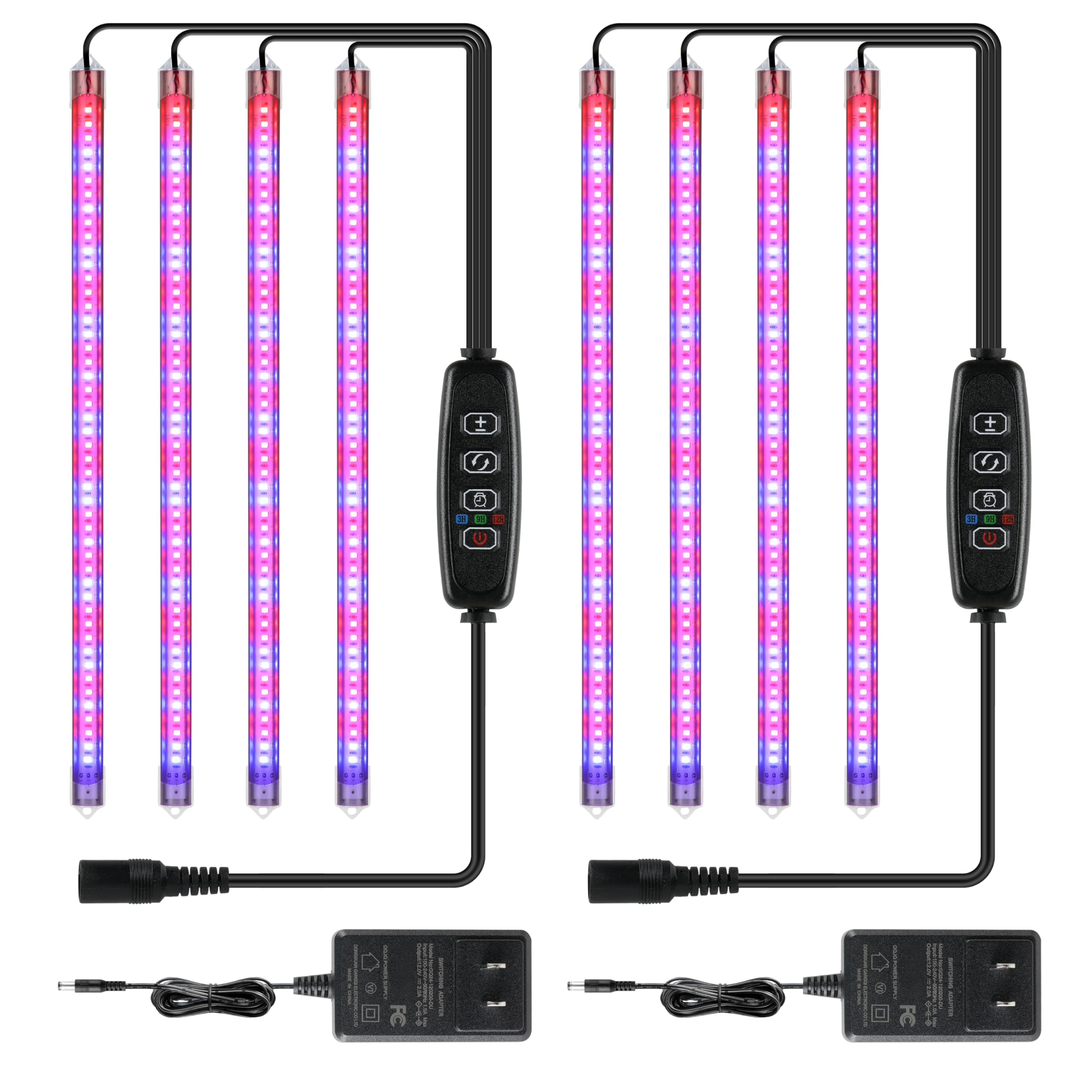 Foto 2 pulgar | Luz Led Para Cultivo De Plantas Ipower, 20 W, Espectro Completo, 4 Tubos* 2 - Venta Internacional.