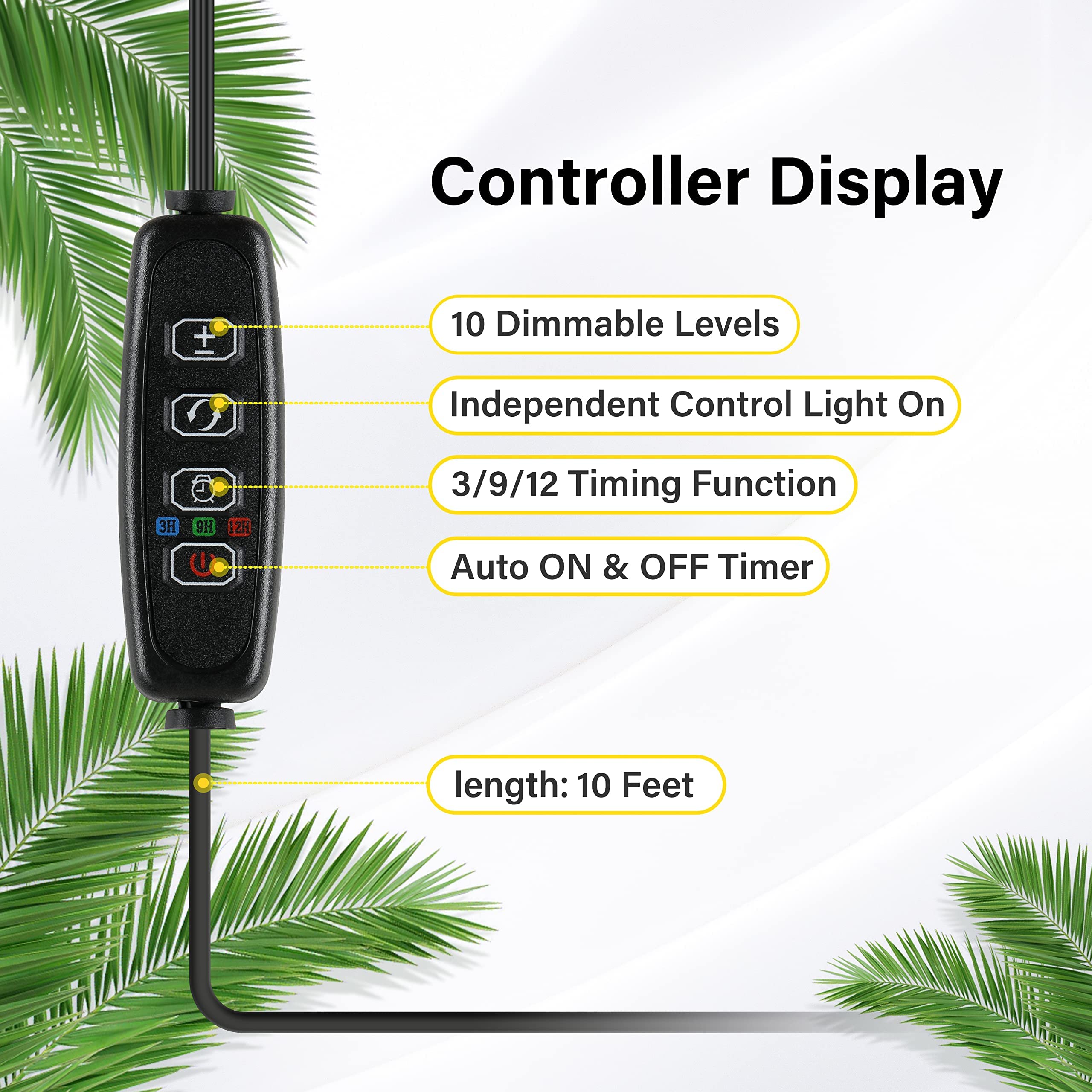 Foto 5 pulgar | Luz Led Para Cultivo De Plantas Ipower, 20 W, Espectro Completo, 4 Tubos* 2 - Venta Internacional.