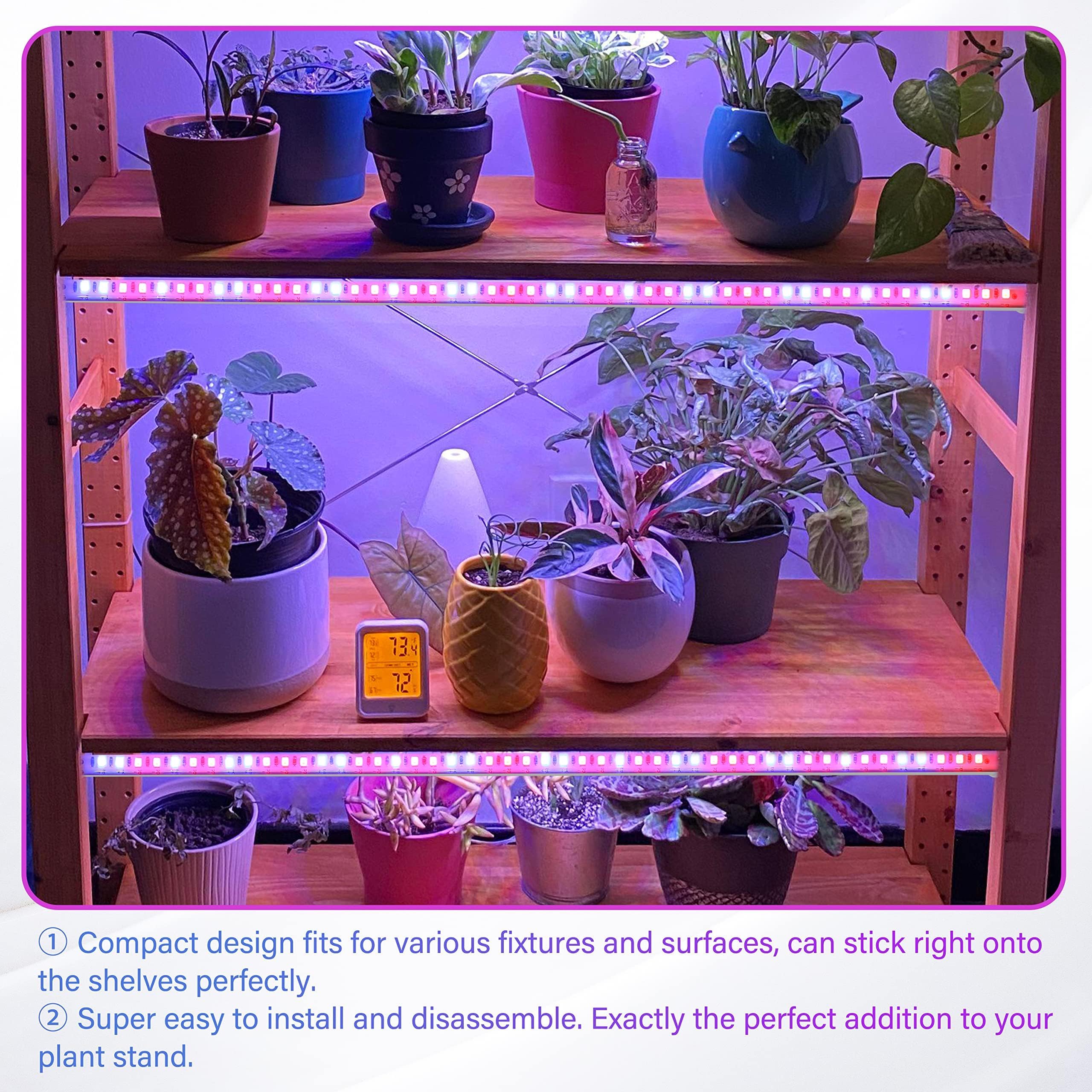 Foto 8 pulgar | Luz Led Para Cultivo De Plantas Ipower, 20 W, Espectro Completo, 4 Tubos* 2 - Venta Internacional.