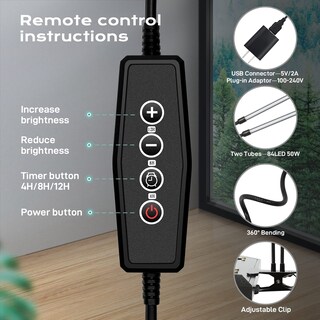 Foto 6 | Luz Led De Cultivo Ipower 6000 K De Espectro Completo Para Plantas De Interior - Venta Internacional.
