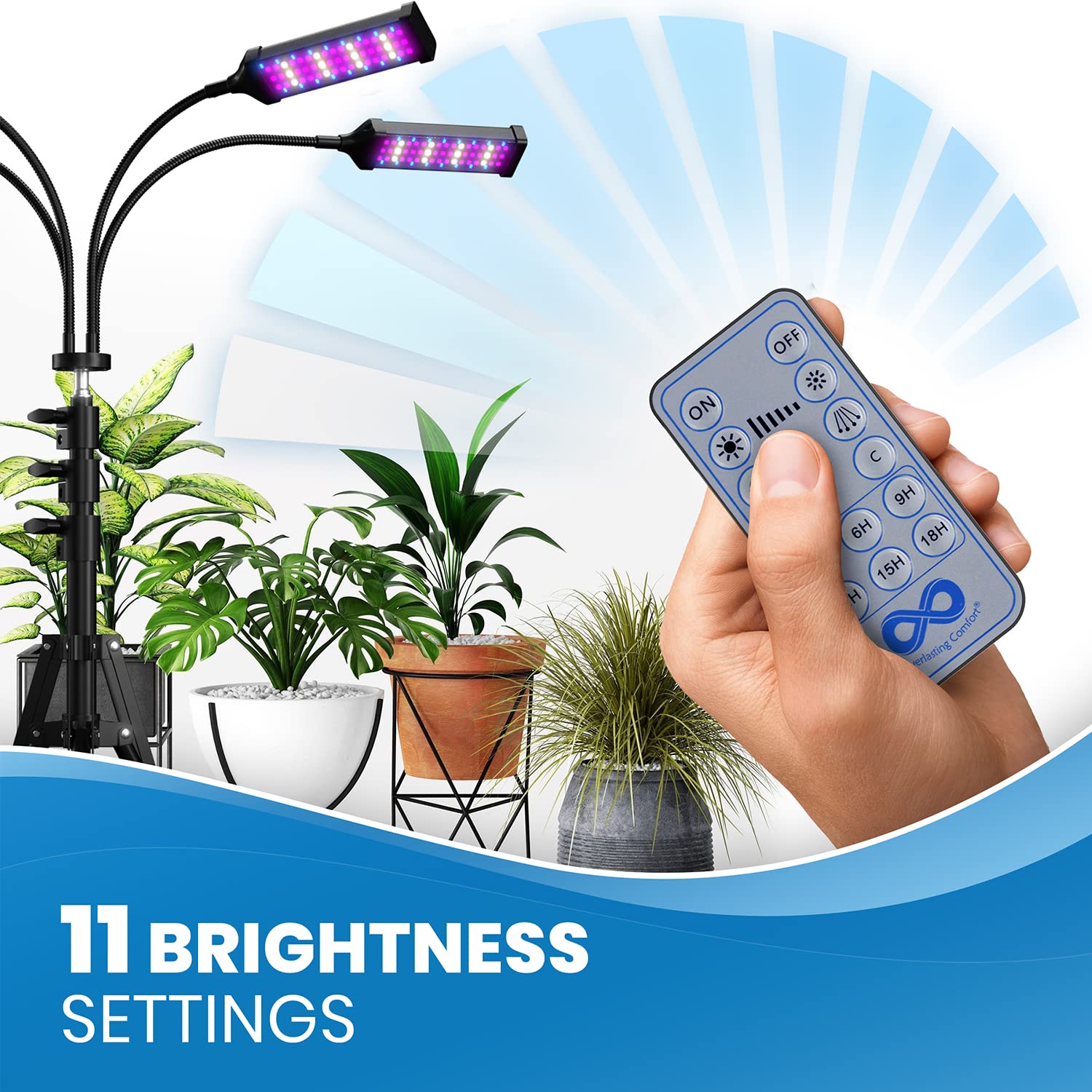 Foto 5 pulgar | Grow Lights Everlasting Comfort Full Spectrum Para Plantas De Interior - Venta Internacional.