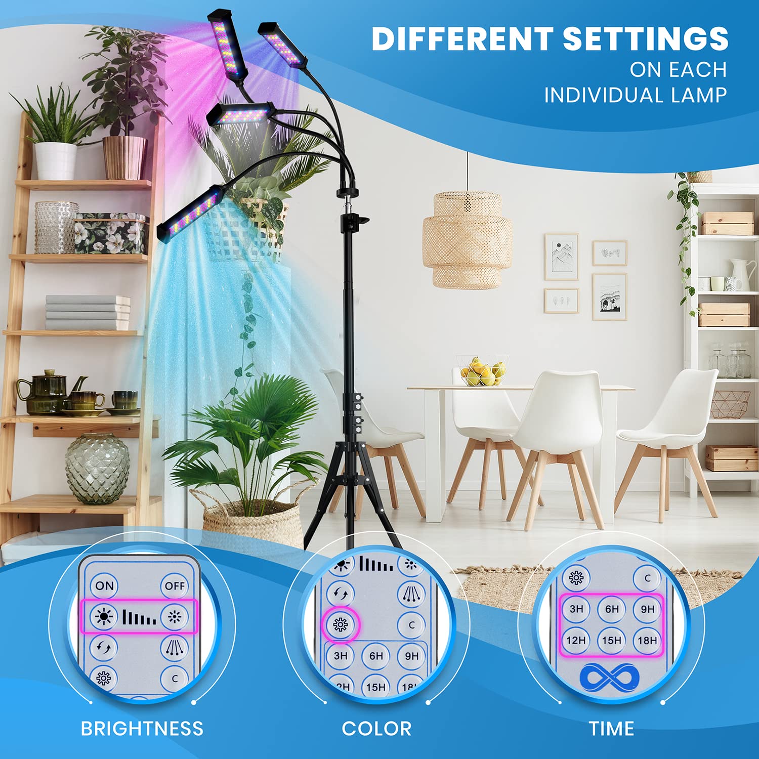 Foto 8 pulgar | Grow Lights Everlasting Comfort Full Spectrum Para Plantas De Interior - Venta Internacional.