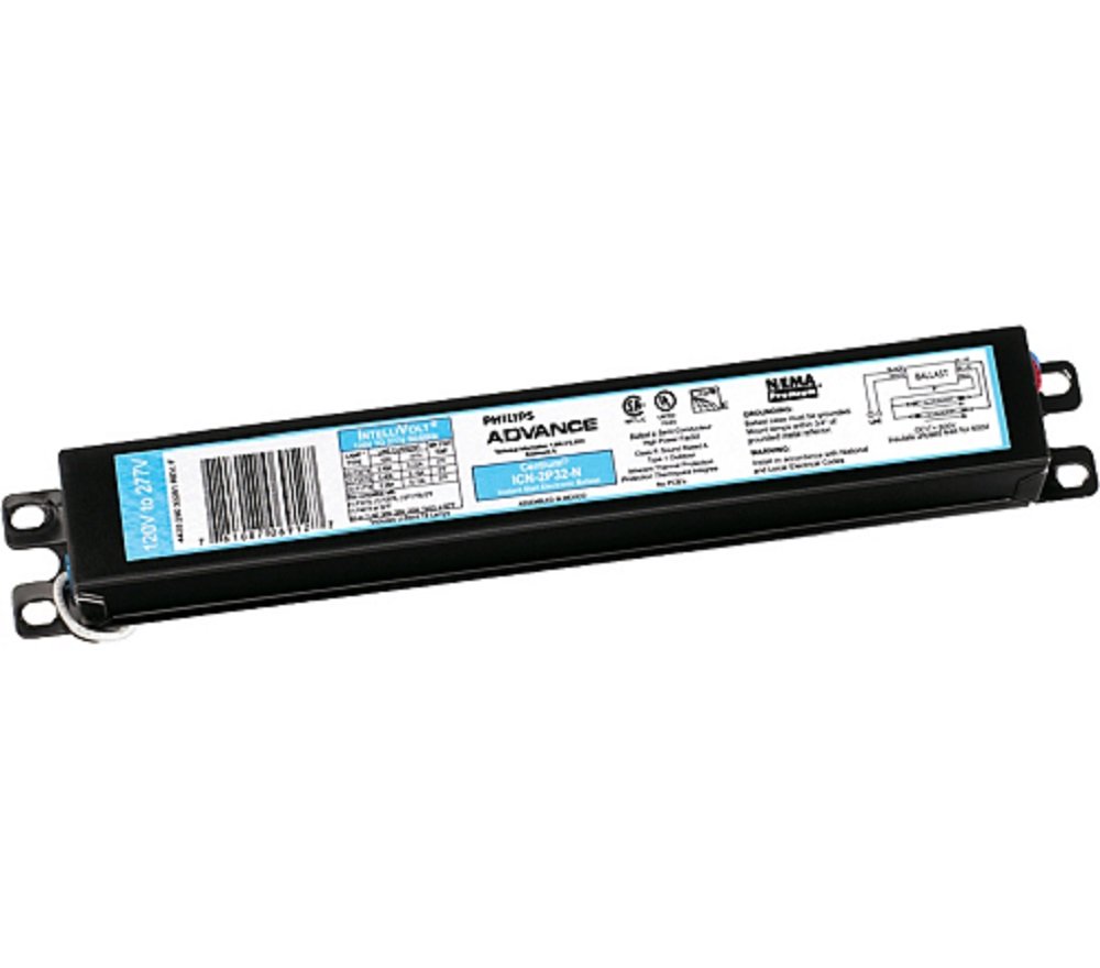 Balasto Electrónico Philips Lighting Icn4p32n 3/4f17-f32 Negro - Venta Internacional.