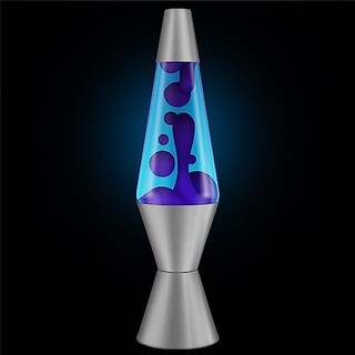 Foto 2 | Lámpara De Lava Lava Original 14.5 Cosmic Wave De Cera Morada - Venta Internacional.