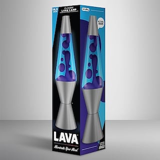 Foto 7 | Lámpara De Lava Lava Original 14.5 Cosmic Wave De Cera Morada - Venta Internacional.