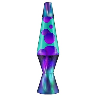 Foto 1 | Lámpara Lava Original Aurora Borealis Purple 14.5 Con Base - Venta Internacional.