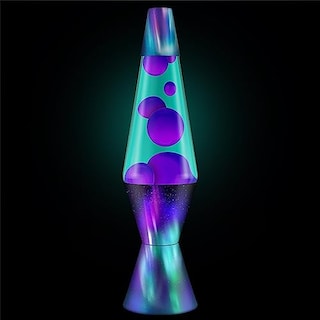 Foto 2 | Lámpara Lava Original Aurora Borealis Purple 14.5 Con Base - Venta Internacional.