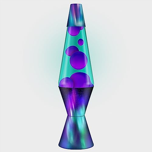Foto 3 | Lámpara Lava Original Aurora Borealis Purple 14.5 Con Base - Venta Internacional.
