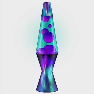 Foto 3 | Lámpara Lava Original Aurora Borealis Purple 14.5 Con Base - Venta Internacional.