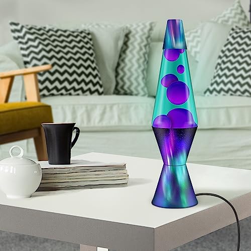 Foto 4 | Lámpara Lava Original Aurora Borealis Purple 14.5 Con Base - Venta Internacional.