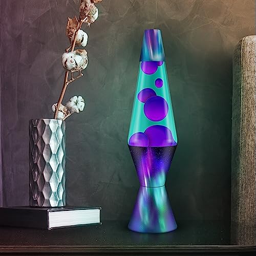 Foto 5 | Lámpara Lava Original Aurora Borealis Purple 14.5 Con Base - Venta Internacional.