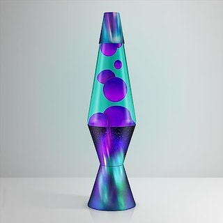 Foto 7 | Lámpara Lava Original Aurora Borealis Purple 14.5 Con Base - Venta Internacional.