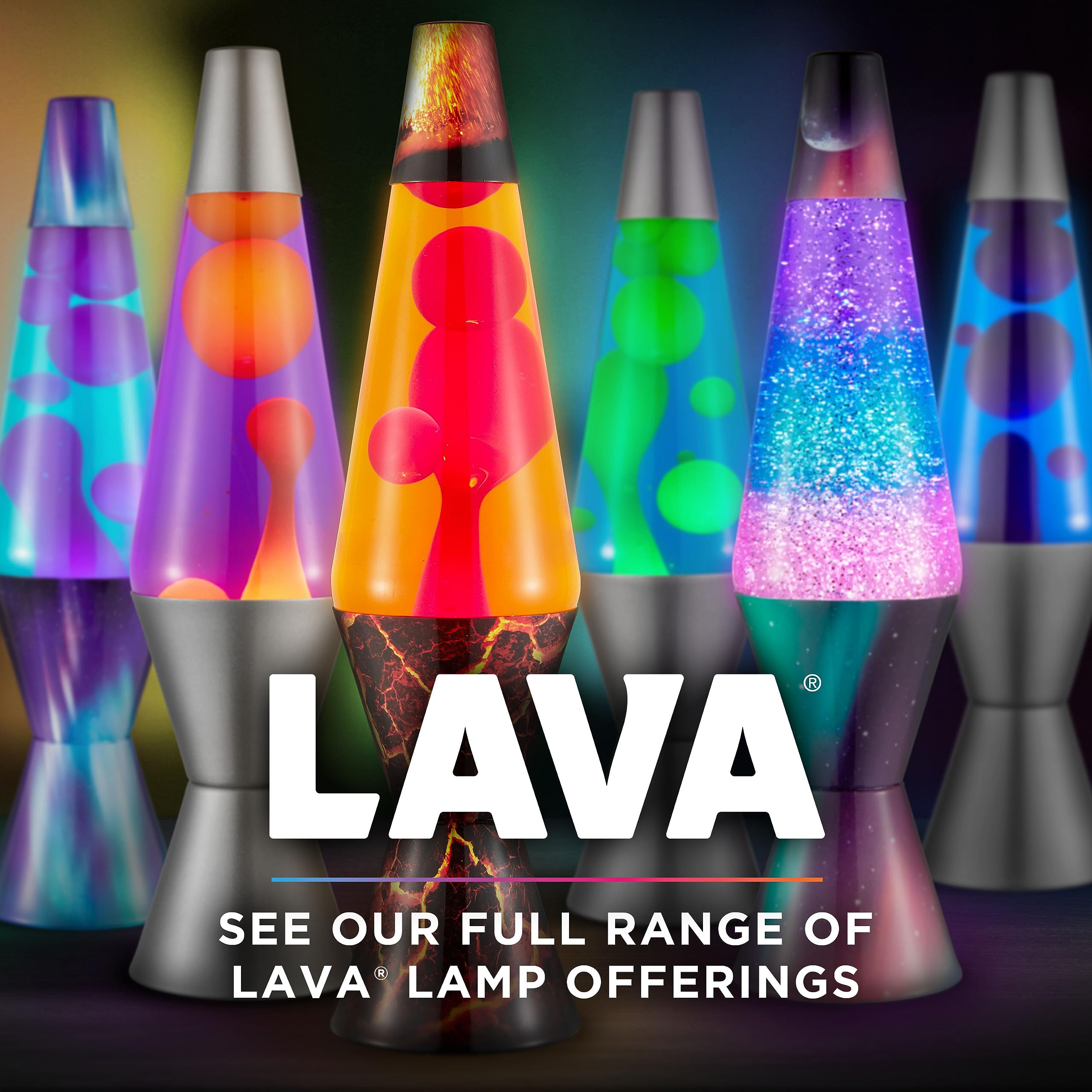 Foto 3 | Lava Lamp Lava  14.5 Purple Sunset Motion Light Púrpura - Venta Internacional.