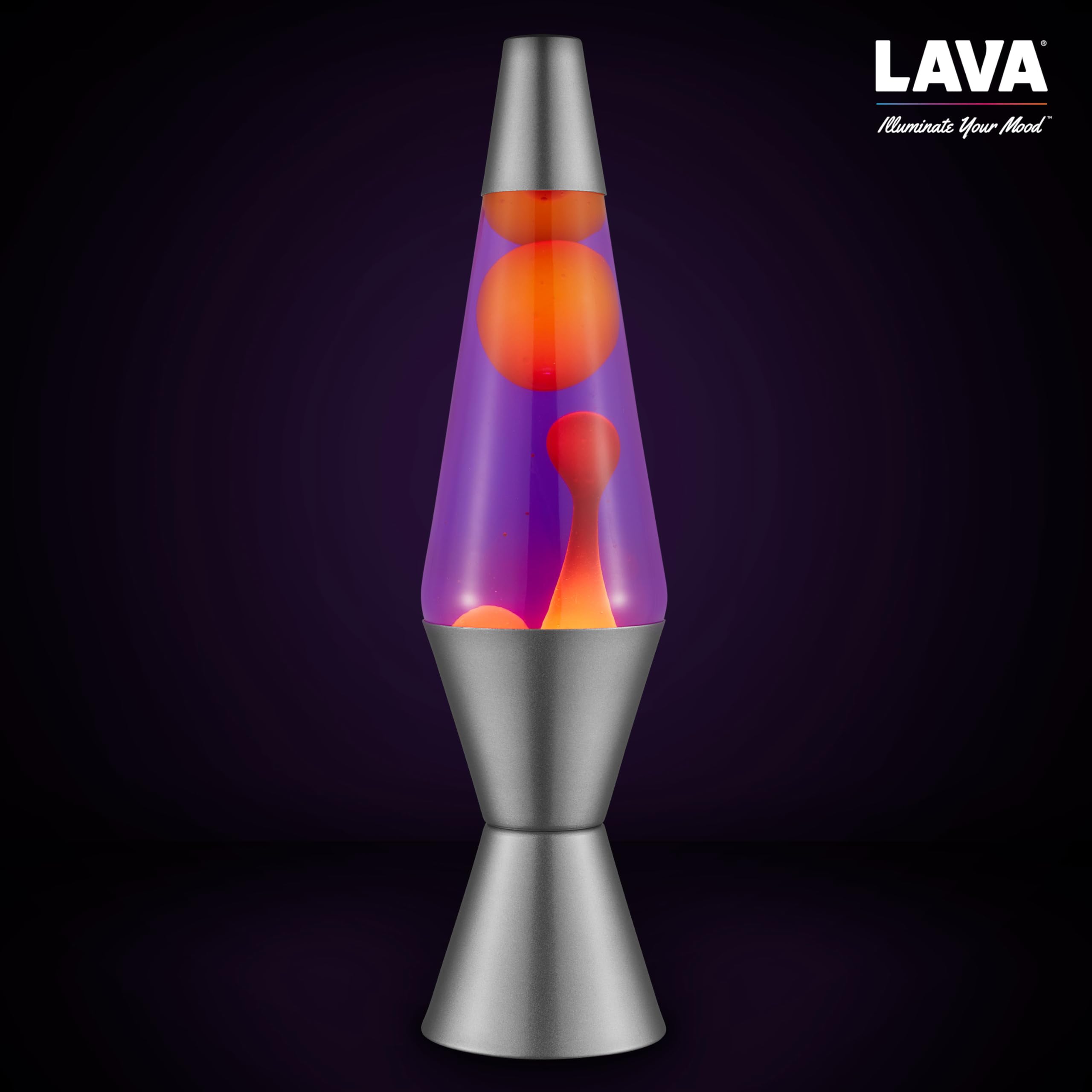 Foto 5 pulgar | Lava Lamp Lava  14.5 Purple Sunset Motion Light Púrpura - Venta Internacional.