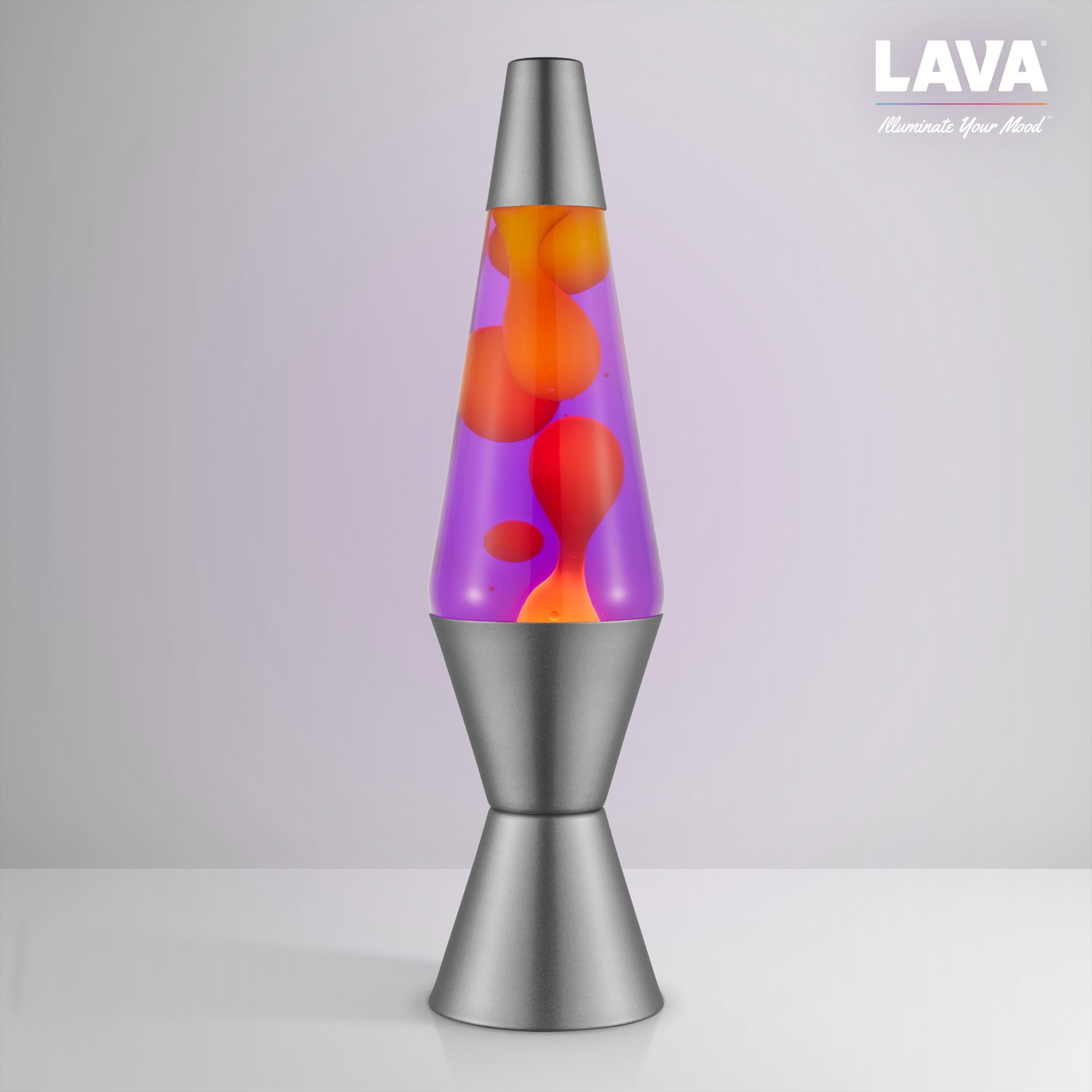 Foto 6 pulgar | Lava Lamp Lava  14.5 Purple Sunset Motion Light Púrpura - Venta Internacional.
