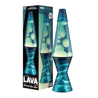 Foto 1 | Lava Lamp Lava 14.5 Night Swim Motion Light, Blanco Y Azul - Venta Internacional.