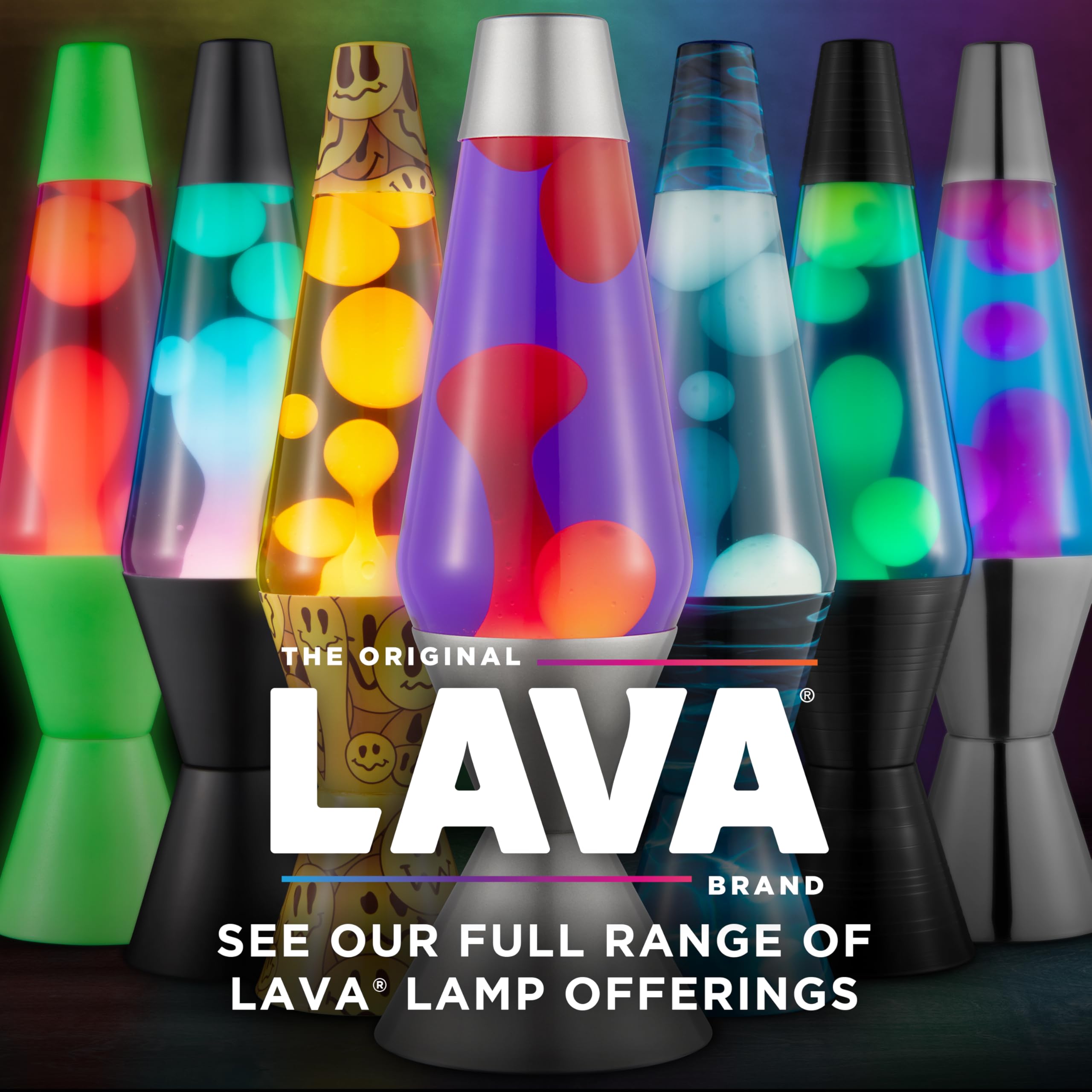 Foto 6 pulgar | Lava Lamp Lava  14.5 Night Swim Motion Light, Blanco Y Azul - Venta Internacional.