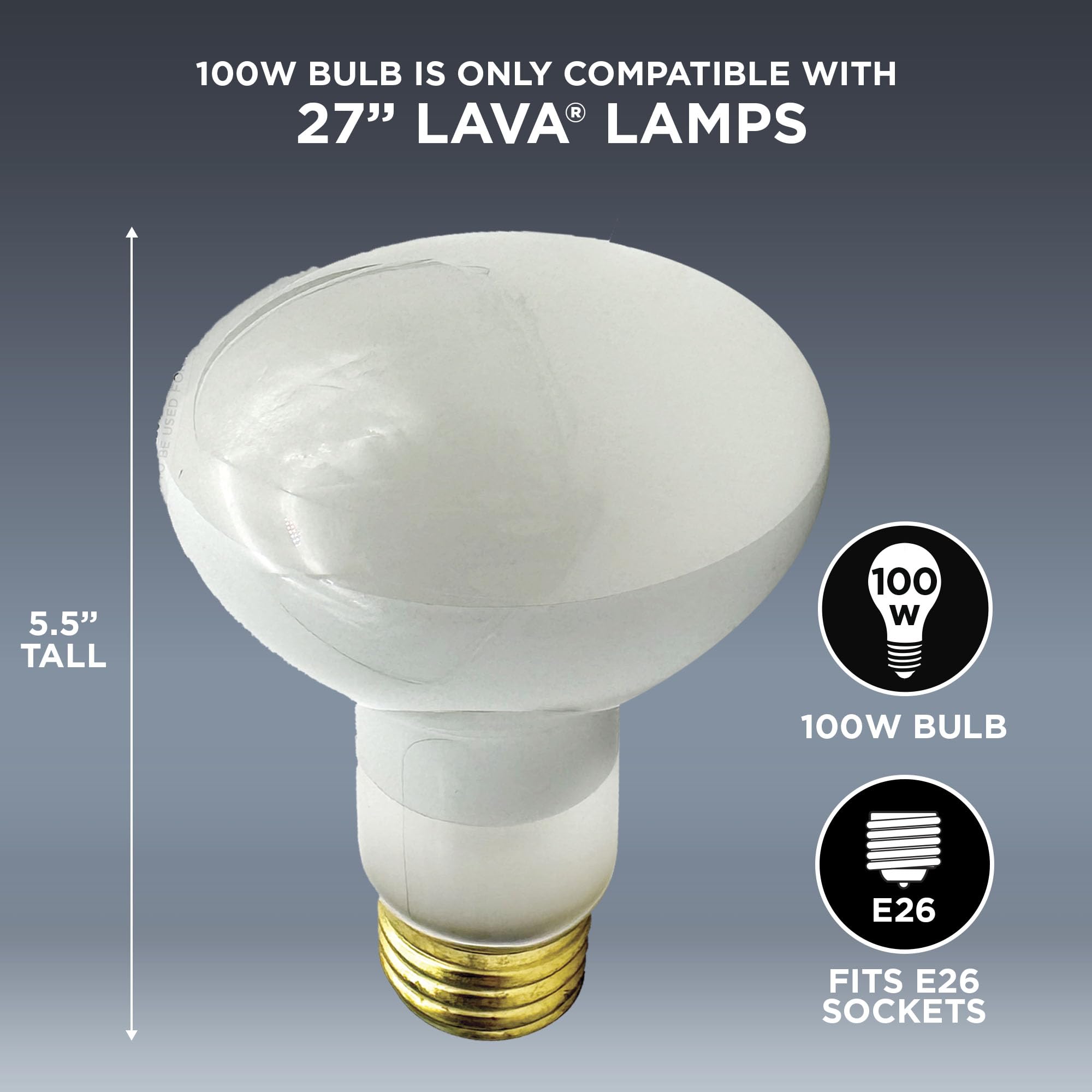 Foto 3 pulgar | Foco de Repuesto Lava The Original 501012 Lava Lamp 100w - Venta Internacional
