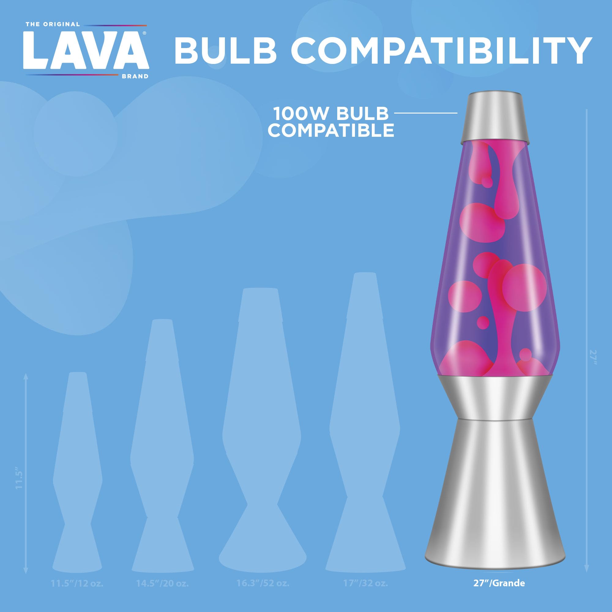 Foto 4 pulgar | Foco de Repuesto Lava The Original 501012 Lava Lamp 100w - Venta Internacional