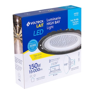 Foto 2 | Luminario De Led 150 W High Bay, Volteck, Color Negro