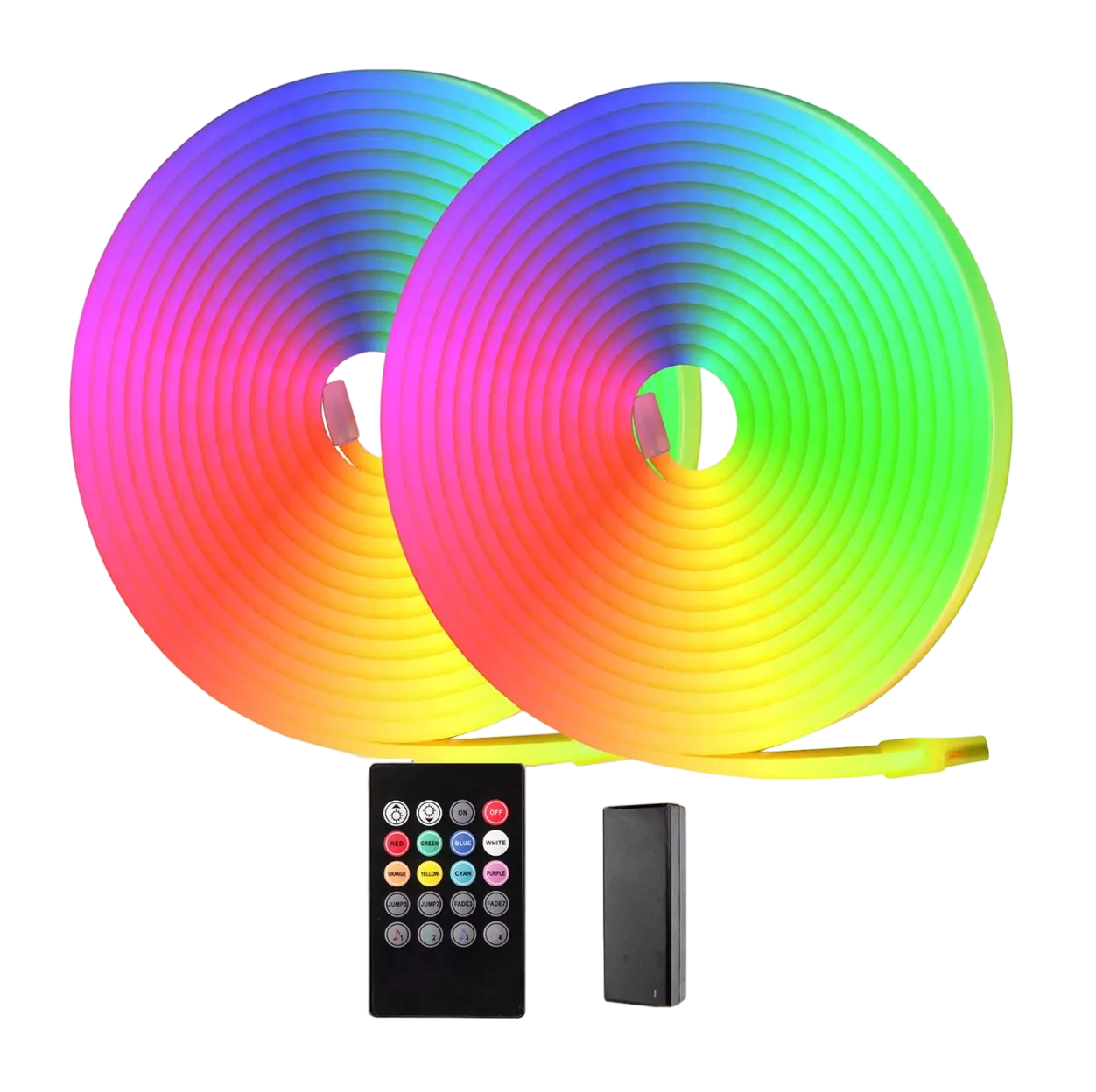 Tira de Luz Led Neón 10m App Bluetooth Rgb Flexible Ip68 BELUG