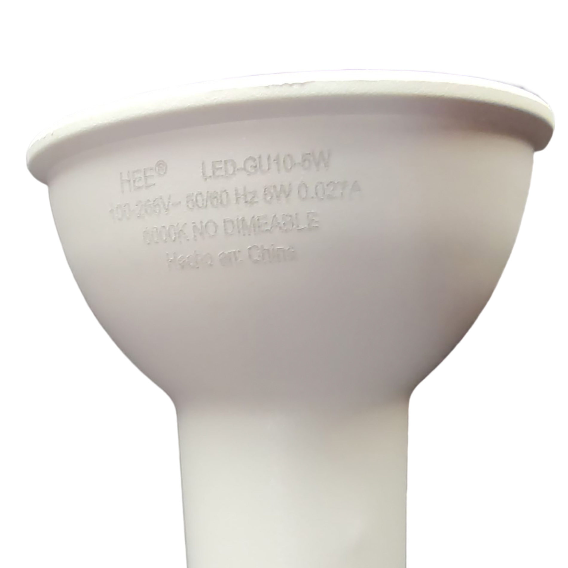 Foto 9 pulgar | 20 Foco Led Gu10 Transparente 5w Luz Blanca