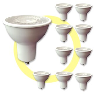 Foto 2 | Foco Led Gu10 Transparente 5w Luz Calida 10 Piezas