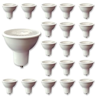 Foto 1 | Foco Led Gu10 Transparente 5w Luz Calida 20 Piezas