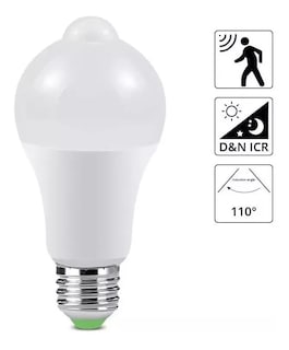 Foto 2 | Foco Led Ahorrador Con Sensor De Movimiento