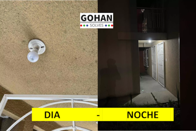 Foto 3 | Foco Led Ahorrador Con Sensor De Movimiento