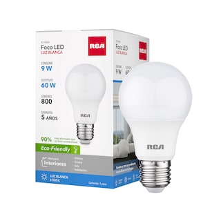 Foto 1 | Foco Led RCA Rc-f9i60-b Luz Blanca 9 W Blanco