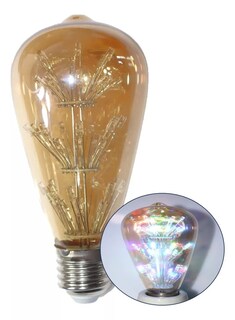 Foto 3 | Foco Luz Hada Led Luciérnaga Multicolores