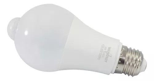 Foto 1 | Foco Luz Led C/ Sensor De Movimiento 12w= 120w Ahorrador