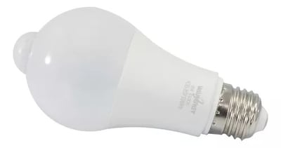 Foto 1 | Foco Luz Led C/ Sensor De Movimiento 12w= 120w Ahorrador