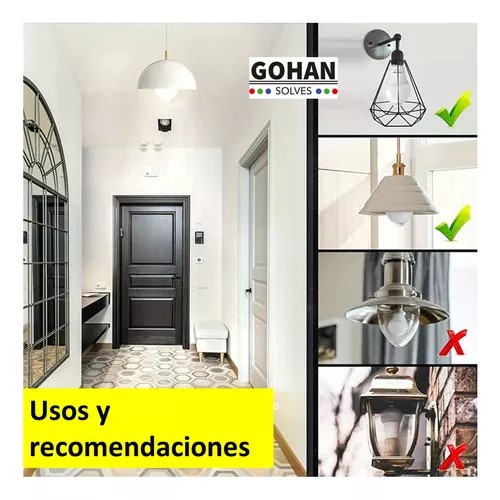 Foto 3 | Foco Luz Led C/ Sensor De Movimiento 12w= 120w Ahorrador