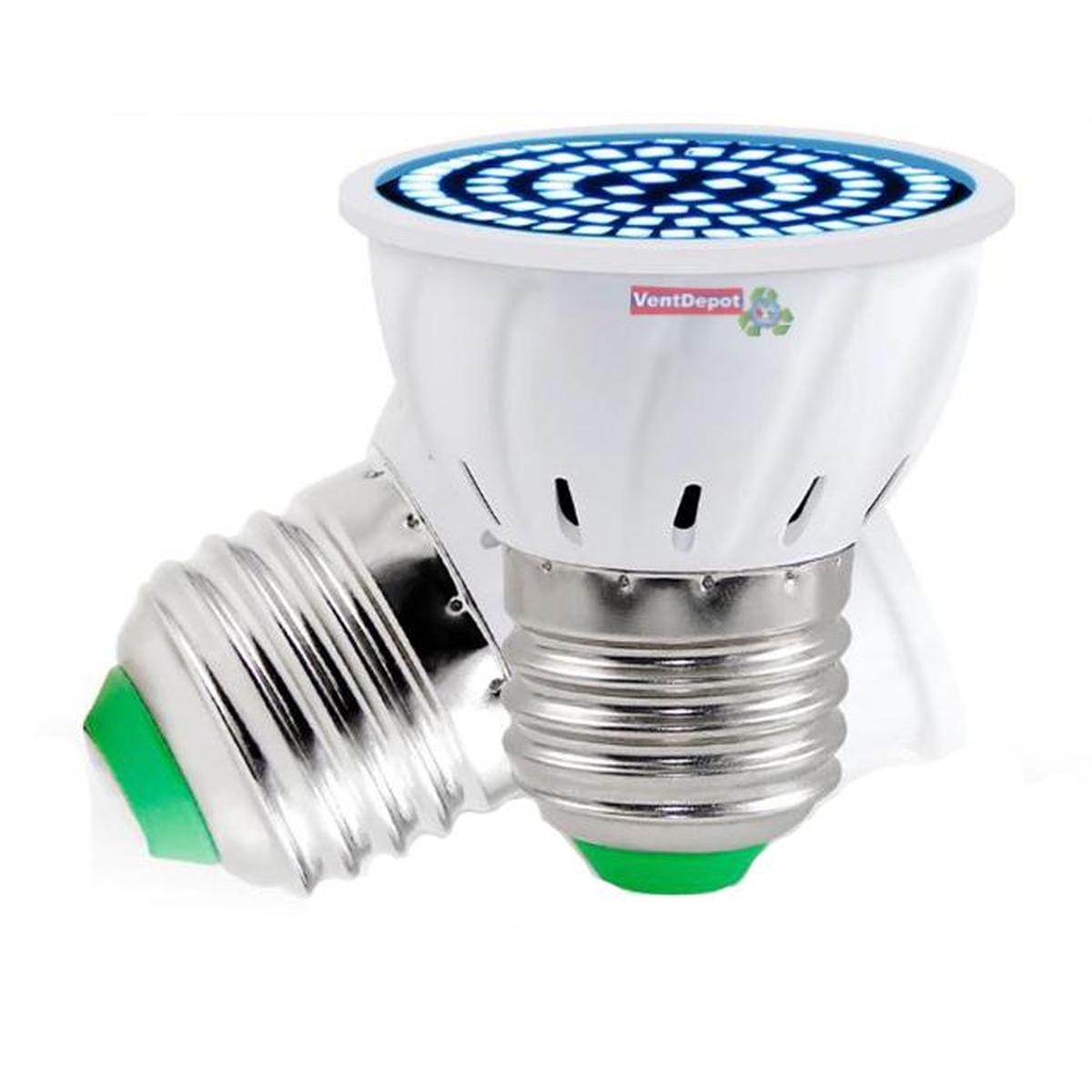 Lampara Led Germicida Uvc Ventdepot Mxbct-004 4 Piezas Blanco