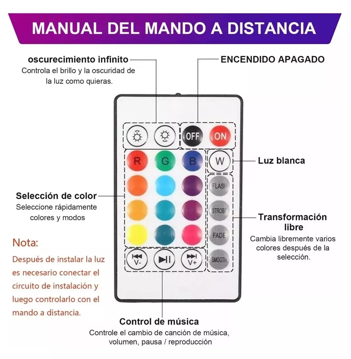 Foto 3 | Foco Bocina Lámpara Led Rgb Belug con Bluetooth Control Luces De Disco