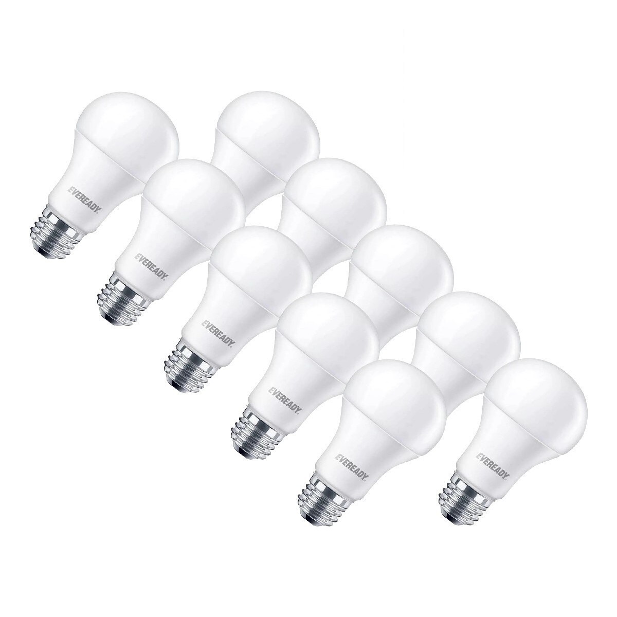 Focos Led Eveready Ahorrador 8w 800 Lúmenes Luz Blanca 10 Piezas $429