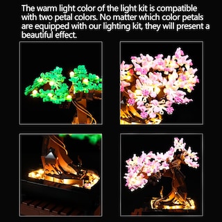 Foto 3 | Kit De Iluminación Led Kyglaring Para Árbol De Bonsái Lego 10281 - Venta Internacional.