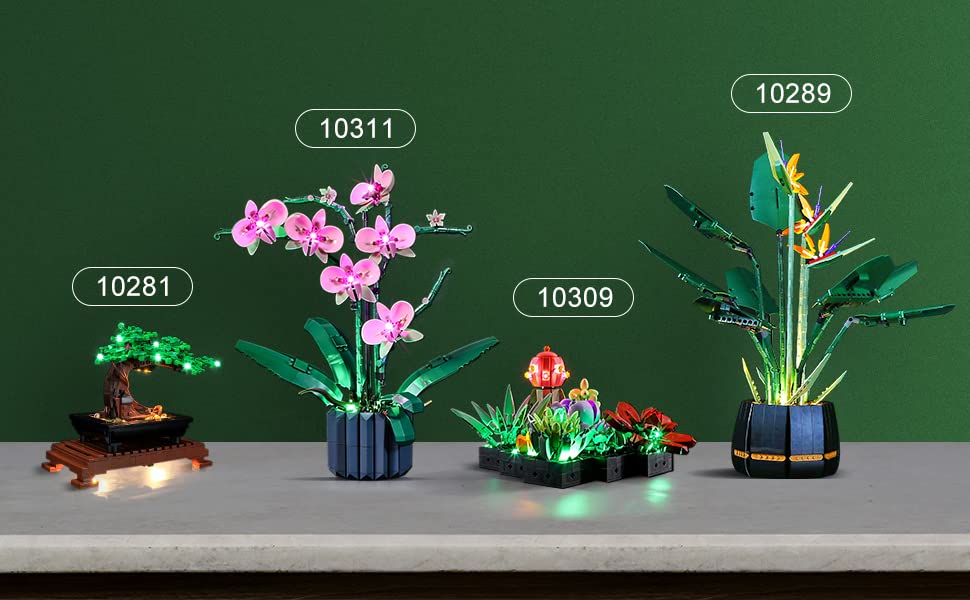 Foto 7 | Set De Luces Led Lightailing Para Lego 10289 Bird Of Paradise - Venta Internacional.