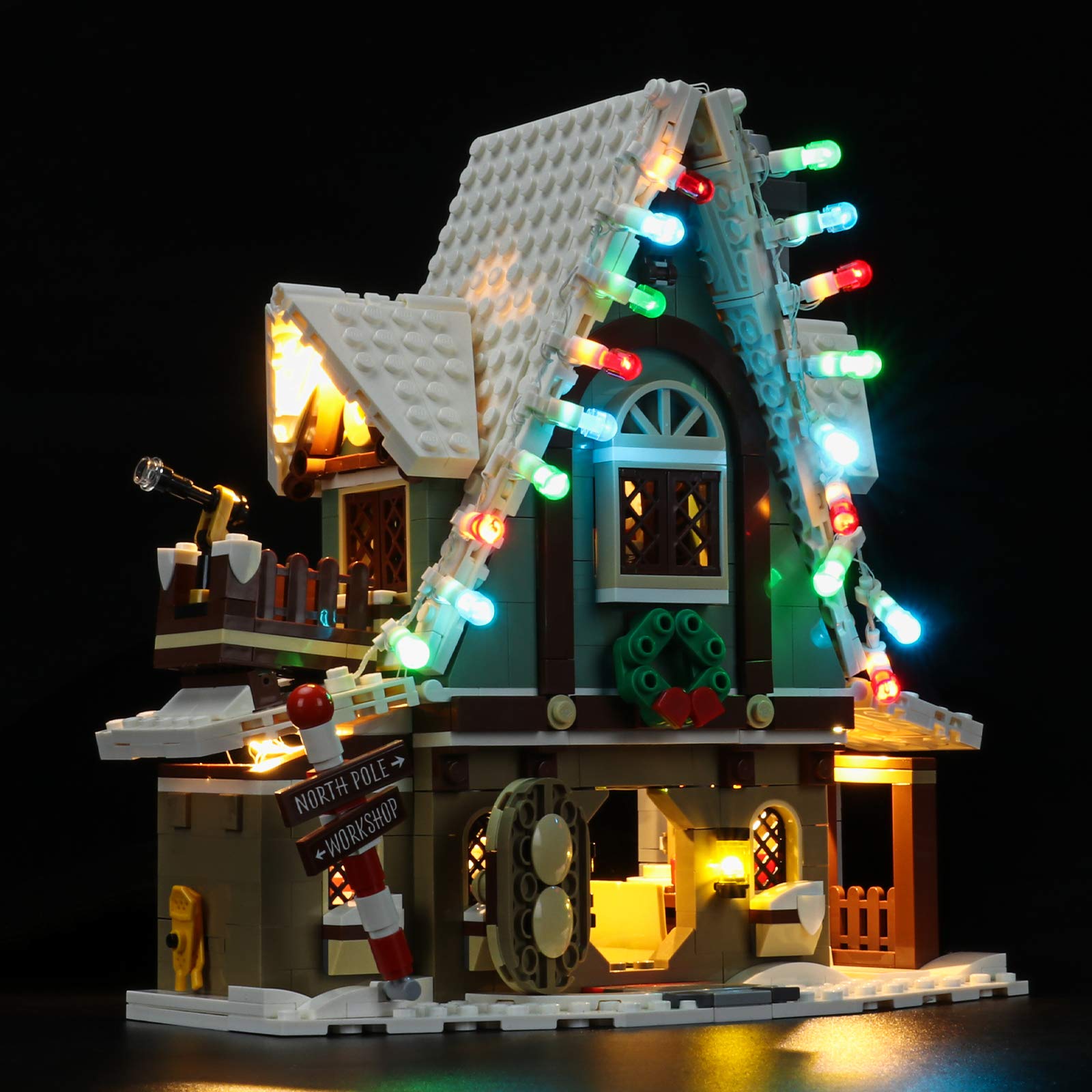 Foto 3 | Set De Luces Para Bloques De Construcción De Elf Club House - Lightailing - Venta Internacional.