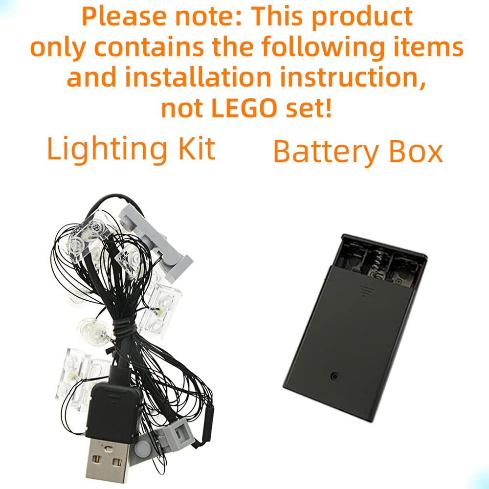 Foto 4 pulgar | Kit De Iluminación Para Arquitectura Modelo 21028 Building Blocks - Venta Internacional.