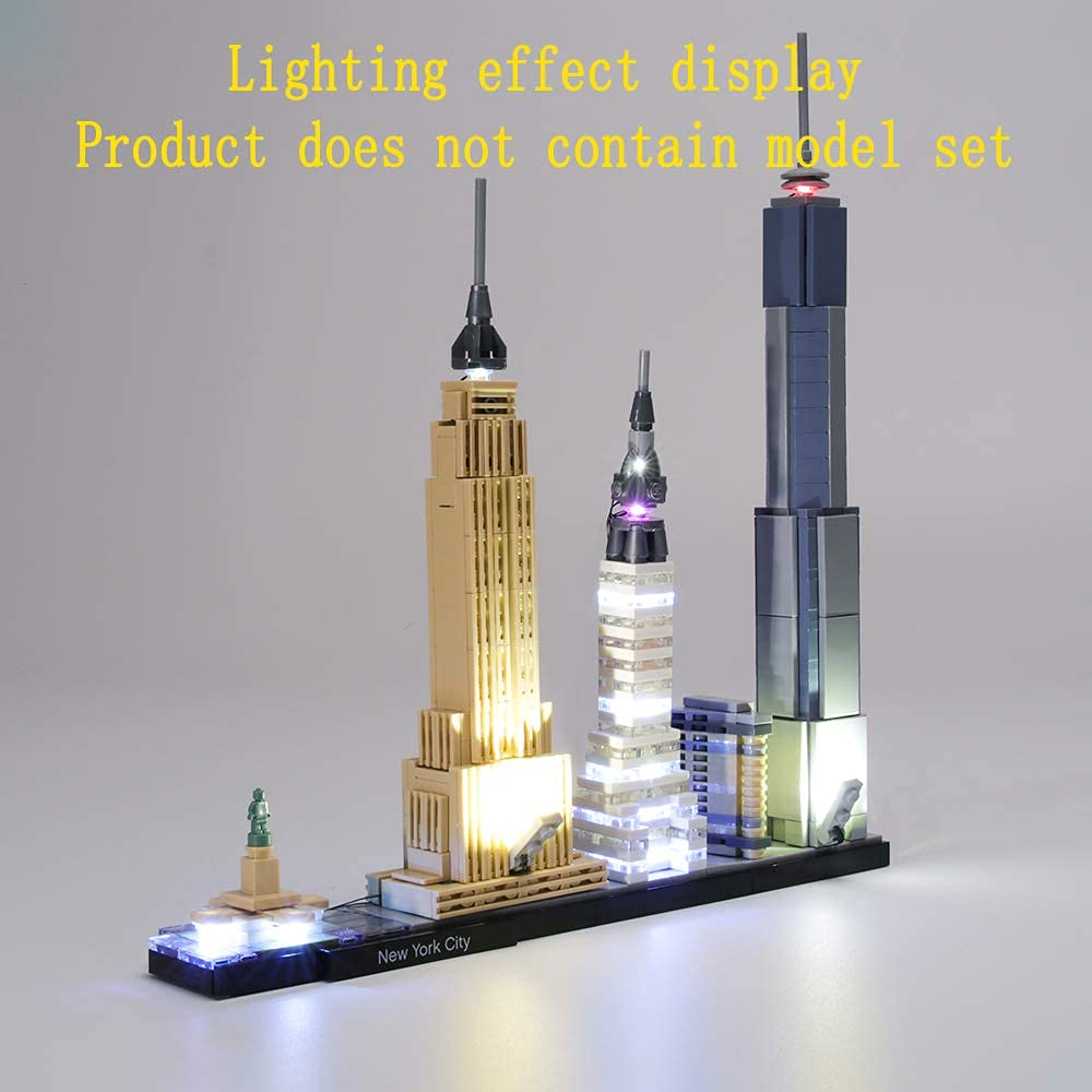 Foto 7 | Kit De Iluminación Para Arquitectura Modelo 21028 Building Blocks - Venta Internacional.