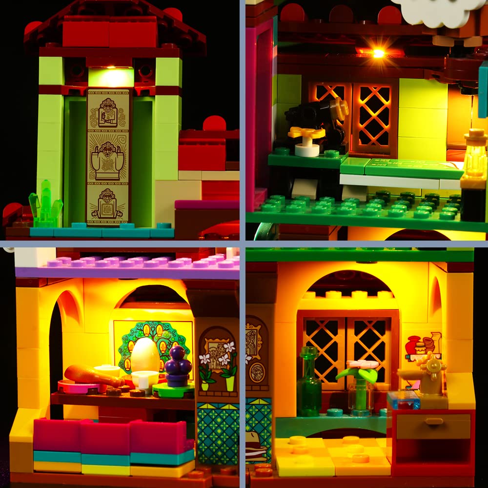 Foto 5 | Kit De Iluminación Led Para Lego Encanto House 43202 Brickbli - Venta Internacional.