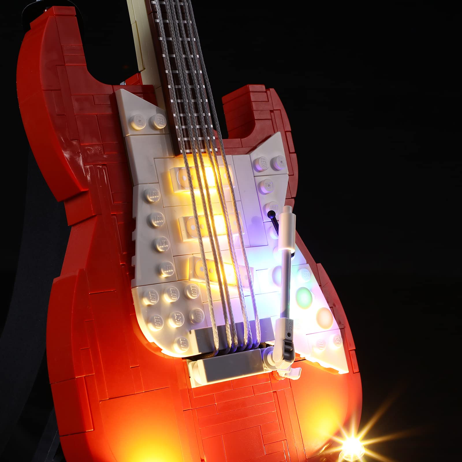 Foto 6 pulgar | Set De Luces Led Lightailing Para Lego 21329 Ideas Fender Strato - Venta Internacional.