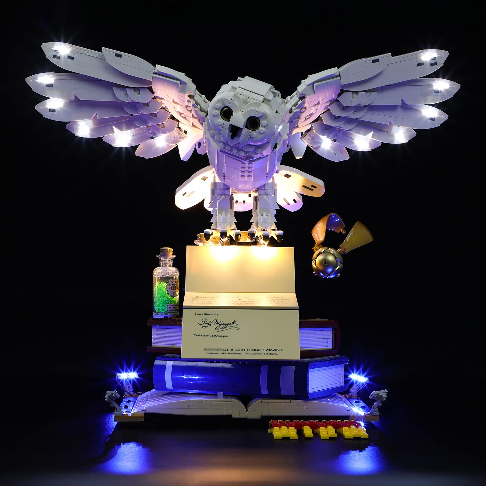 Foto 2 pulgar | Set De Luces Led Lightailing Para Lego 76391 Hogwarts Icons Buil - Venta Internacional.